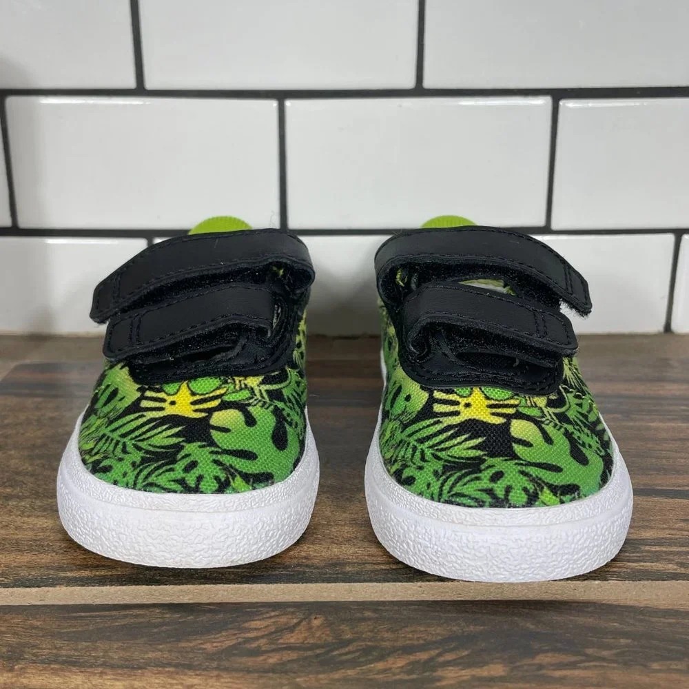 adidas x Disney Vulc Raid3r Toddler 5K Shoes Muppets Kermit The Frog Sneakers